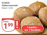 Vollkornsemmeln bei GLOBUS im Prospekt "" für 1,99 €