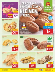 Brot im aktuellen Netto Marken-Discount Prospekt (Wiesbaden) Brot im Netto Marken-Discount Prospekt "Aktuelle Angebote" mit 63 Seiten (Wiesbaden)