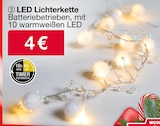 LED Lichterkette von  im aktuellen Woolworth Prospekt für 4,00 €