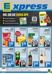 Knabberzeug im E xpress Prospekt Knabberzeug im E xpress Prospekt "Aktuelle Angebote" auf Seite 1