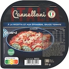 Cannelloni ricotta épinard et sauce tomate - PICARD en promo chez Picard Marseille à 2,79 €