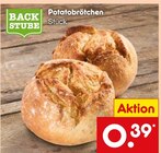 Potatobrötchen im Angebot bei Netto Marken-Discount in Augsburg Potatobrötchen Angebote bei Netto Marken-Discount Augsburg für 0,39 €