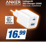 Ladegerät 323 Charger (33W) Angebote von ANKER bei expert Voerde für 16,99 €