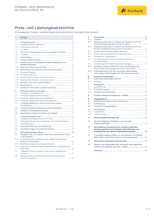 Aktueller Postbank Prospekt