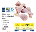Hähnchen Unterschenkel natur von Metro Chef im aktuellen METRO Prospekt