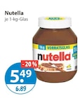 Nutella Angebote von Nutella bei V-Markt Kempten für 5,49 €