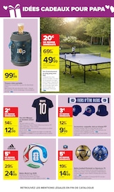 Casquette en promo dans le catalogue Carrefour à la page 34