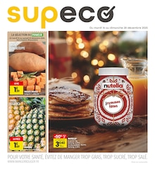 Prospectus Supeco à Pradelles, "Supeco", 8 pages de promos valables du 16/12/2025 au 28/12/2025