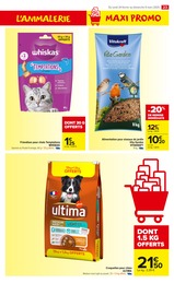 Croquettes Chien Angebote im Prospekt "MAXI PROMO MINI PRIX" von Carrefour Market auf Seite 25