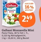 Mozzarella Mini im Angebot bei tegut in Nürnberg Mozzarella Mini Angebote von Galbani bei tegut Nürnberg für 2,49 €