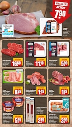 Fleisch Angebot im aktuellen REWE Prospekt auf Seite 10