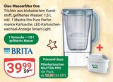 Glas-Wasserfilter One im Angebot bei GLOBUS in Duisburg Glas-Wasserfilter One Angebote von Brita bei GLOBUS Duisburg für 19,99 €