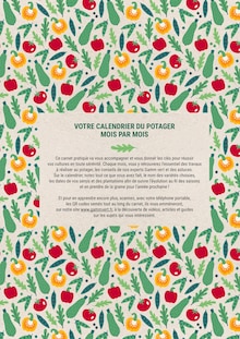 Prospectus Gamm vert de la semaine "Mon calendrier du potager" avec 2 pages, valide du 27/04/2023 au 31/12/2023 pour Nozay et alentours