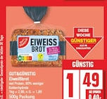 Eiweißbrot von GUT&GÜNSTIG im aktuellen EDEKA Prospekt