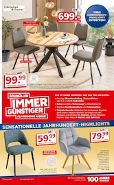 Stuhl im Segmüller Prospekt in Dormagen Aktueller Segmüller Prospekt mit Stuhl, "Highlight Angebote", Seite 17