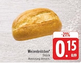 EDEKA - Weizenbrötchen Angebot im Prospekt Weizenbrötchen bei EDEKA im Prospekt "" für 0,15 €