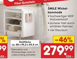 SMILE Wickelkommode im Angebot bei Netto Marken-Discount in Solingen SMILE Wickelkommode Angebote bei Netto Marken-Discount Solingen für 279,99 €