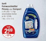 Feinwaschmittel Angebote von burti bei V-Markt München für 2,69 €
