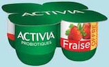 Yaourt aux probiotiques à la fraise en offre découverte - ACTIVIA dans le catalogue Intermarché