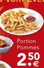Portion Pommes Angebote bei BRAUN Möbel-Center Tübingen für 2,50 €