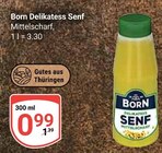 Delikatess Senf mittelscharf bei GLOBUS im Prospekt "" für 0,99 €