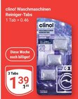Waschmaschinen Reiniger-Tabs im Angebot bei GLOBUS in Pirmasens Waschmaschinen Reiniger-Tabs Angebote von clino! bei GLOBUS Pirmasens für 1,39 €