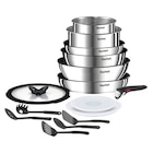 Set ingenio Emotion 15 pièces - TEFAL en promo chez Carrefour Drancy à 89,99 €