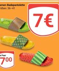 Aktuelle Bademantel Angebote bei GLOBUS in Braunschweig Aktuelles Damen-Badepantoletten Angebot bei GLOBUS in Braunschweig ab 7,00 €