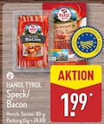 Speck/Bacon von HANDL TYROL im aktuellen ALDI Nord Prospekt für 1,99 €