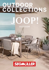 Aktueller Segmüller Möbel & Einrichtung Prospekt in Burgheim und Umgebung, "JOOP! OUTDOOR COLLECTIONS" mit 10 Seiten, 06.05.2026 - 31.08.2026