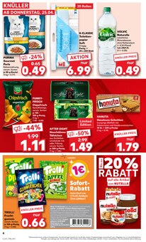 Nutella im Kaufland Prospekt "Aktuelle Angebote" mit 44 Seiten (Nürnberg)