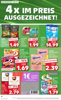 Chips im Kaufland Prospekt "Hier bin ich richtig" mit 60 Seiten (Düsseldorf)