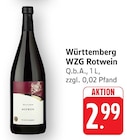 WZG Rotwein Angebote von Württemberg bei E center Sindelfingen für 2,99 €