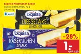 Käsekuchen Snack Angebote von Exquisa bei Netto Marken-Discount Erlangen für 1,00 €