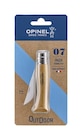 Couteau fermant Opinel n°7 Inox à Gamm vert dans Cervione