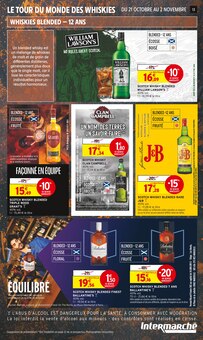 Promotion Whisky Japonais dans le prospectus Intermarché Super, valable du 21/10/2025 au 02/11/2025 Promo Whisky Japonais dans le catalogue Intermarché Super du moment à la page 13