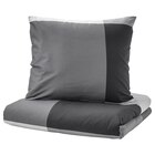 Bettwäsche-Set, 2-teilig schwarz 140x200/80x80 cm im Angebot bei IKEA in Hof Bettwäsche-Set, 2-teilig schwarz 140x200/80x80 cm Angebote von BRUNKRISSLA bei IKEA Hof für 24,99 €