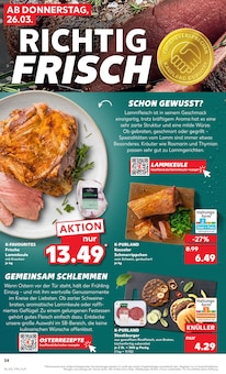 Steak im Kaufland Prospekt "KNÜLLER" mit 80 Seiten (Halle (Saale))