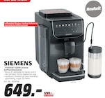TP55EM7 EQ500 iAroma Kaffeevollautomat im Angebot bei MediaMarkt Saturn in Viersen TP55EM7 EQ500 iAroma Kaffeevollautomat Angebote von SIEMENS bei MediaMarkt Saturn Viersen für 649,00 €