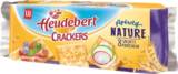 Crackers apéritif nature - HEUDEBERT - Monoprix Crackers apéritif nature - HEUDEBERT à 1,24 € dans le catalogue Monoprix