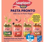 Pesto mit Thunfisch Basilikum und Pinienkerne im V-Markt Prospekt Pesto mit Thunfisch Basilikum und Pinienkerne von Saupiquet im aktuellen V-Markt Prospekt für 1,99 €