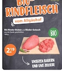 Aktuelles Bio Rinder-Braten Angebot bei V-Markt in Augsburg ab 2,19 €
