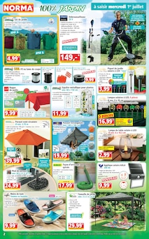 Catalogue Norma de la semaine 27, "Votre Discounter Régional", page 2, 01/07/2026 - 07/07/2026 Prospectus Norma en cours, "Votre Discounter Régional", page 2 sur 12