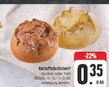 EDEKA Seßlach - Kartoffelbrötchen Angebot im Prospekt Kartoffelbrötchen bei EDEKA im Seßlach Prospekt für 0,35 €