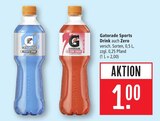 Aktuelles Sports Drink Angebot bei Marktkauf in Aalen ab 1,00 €