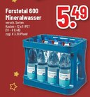 600 Mineralwasser von Forstetal im aktuellen Trinkgut Prospekt