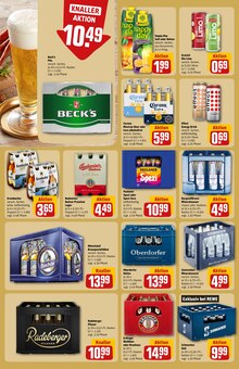 Bier im aktuellen REWE Prospekt (Neuss) Bier im REWE Prospekt "Dein Markt" mit 32 Seiten (Neuss)