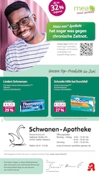 mea - meine apotheke Prospekt für Heuchelheim mit 4 Seiten mea - meine apotheke Prospekt für Heuchelheim: "Unsere Juni-Angebote", 4 Seiten, 01.06.2025 - 30.06.2025