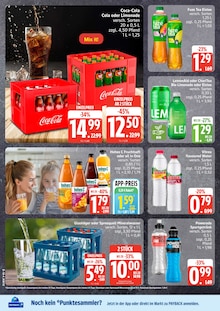 Coca Cola im EDEKA Prospekt "Top Angebote" mit 26 Seiten (Rostock)