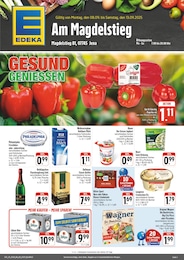 EDEKA Prospekt "Wir lieben Lebensmittel!", 4 Seiten, 08.09.2025 - 08.09.2025 Aktueller EDEKA Prospekt, "Wir lieben Lebensmittel!", mit Angeboten der Woche, gültig von 08.09.2025 bis 08.09.2025